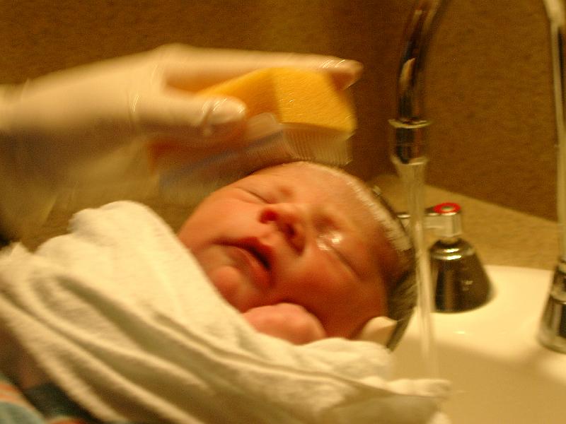 Baby Boy Riat's birth June 21, 2007 Mo Bapt. Hosp 005.jpg